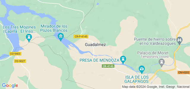 Mapa de Guadalmez
