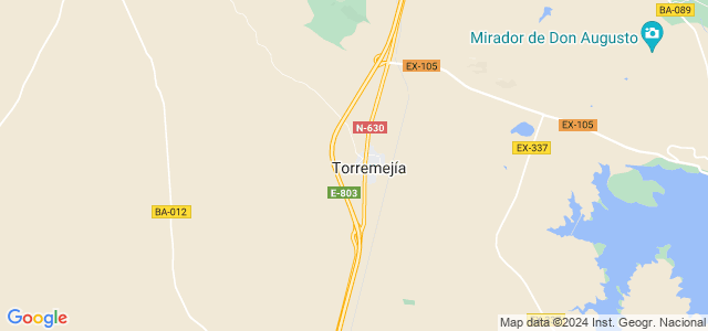 Mapa de Torremejía