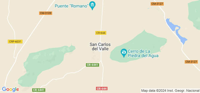 Mapa de San Carlos del Valle