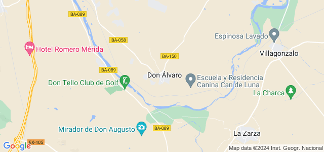 Mapa de Don Álvaro