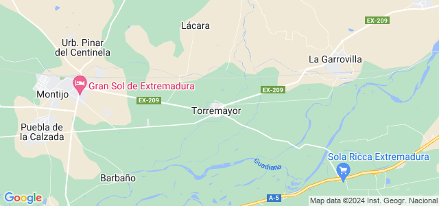 Mapa de Torremayor