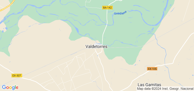 Mapa de Valdetorres