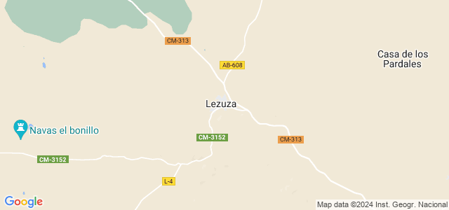 Mapa de Lezuza