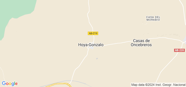 Mapa de Hoya-Gonzalo