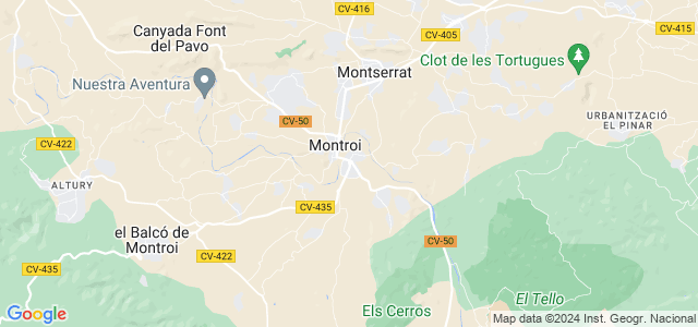 Mapa de Real de Montroi