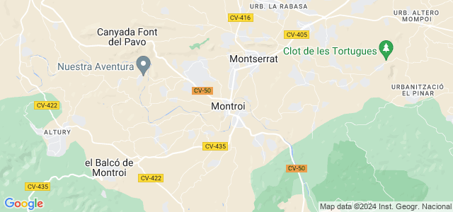 Mapa de Montroy