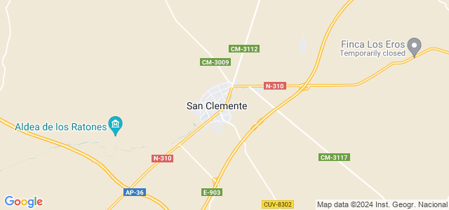 Mapa de San Clemente