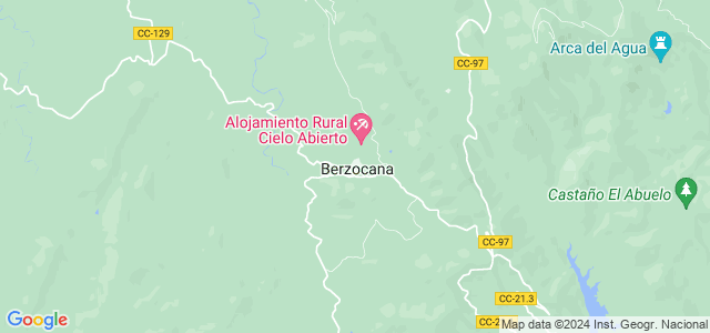Mapa de Berzocana