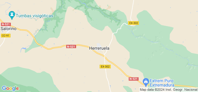 Mapa de Herreruela