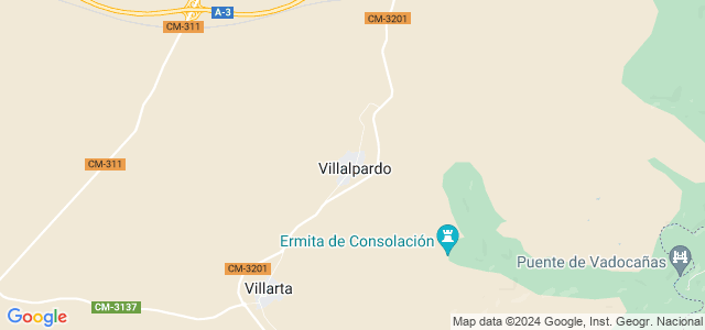Mapa de Villalpardo