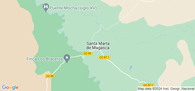 Mapa de Santa Marta de Magasca