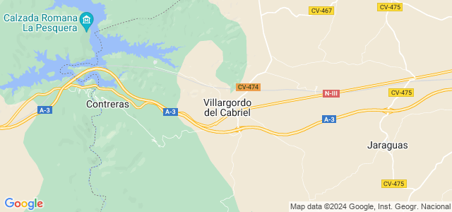 Mapa de Villargordo del Cabriel