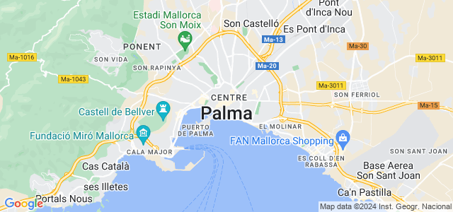Mapa de Palma