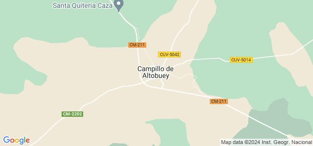 Mapa de Campillo de Altobuey
