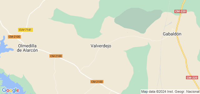 Mapa de Valverdejo