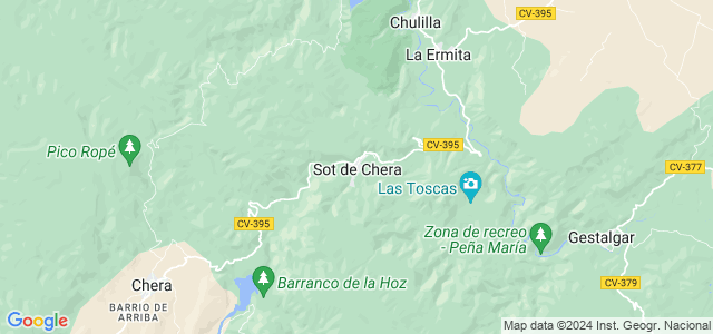 Mapa de Sot de Chera