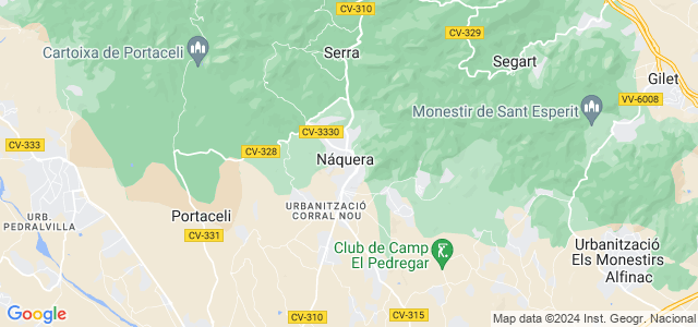 Mapa de Náquera