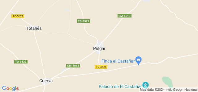 Mapa de Pulgar