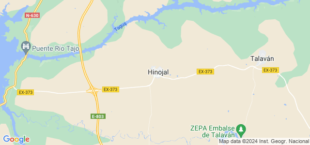 Mapa de Hinojal