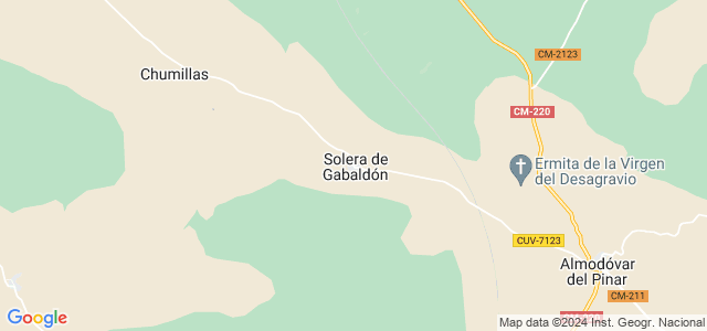 Mapa de Solera de Gabaldón