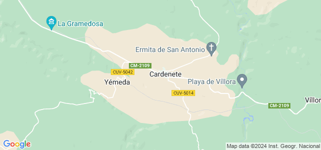 Mapa de Cardenete