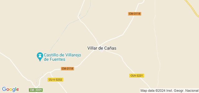 Mapa de Villar de Cañas