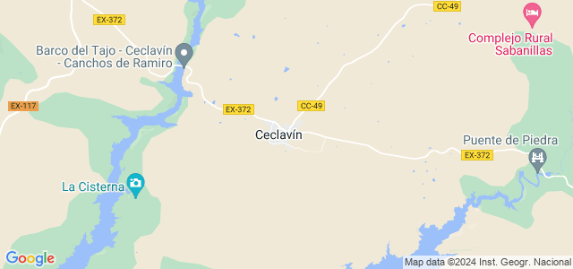 Mapa de Ceclavín