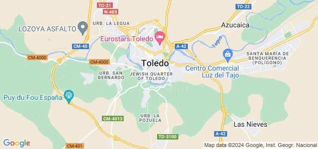 Mapa de Toledo