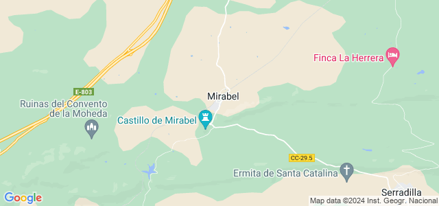 Mapa de Mirabel