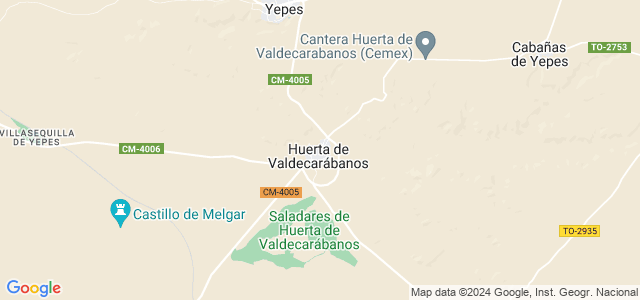 Mapa de Huerta de Valdecarábanos