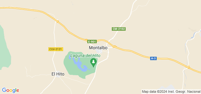 Mapa de Montalbo