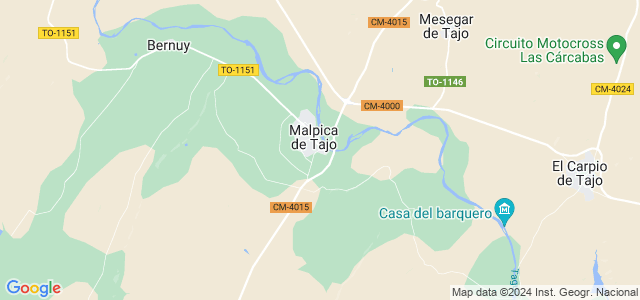 Mapa de Malpica de Tajo