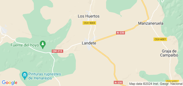 Mapa de Landete