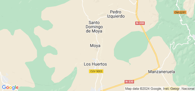 Mapa de Moya