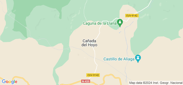 Mapa de Cañada del Hoyo
