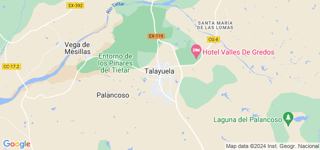 Mapa de Talayuela