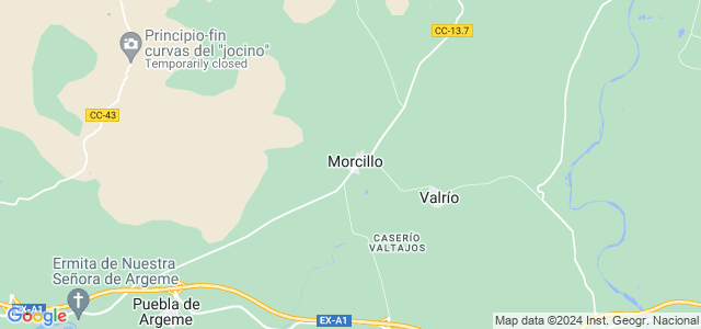 Mapa de Morcillo