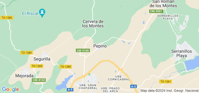 Mapa de Pepino