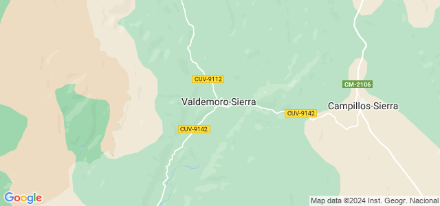 Mapa de Valdemoro-Sierra