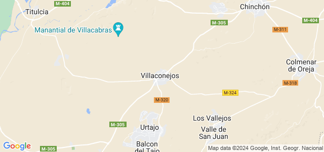 Mapa de Villaconejos