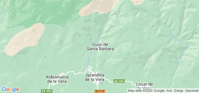 Mapa de Guijo de Santa Bárbara