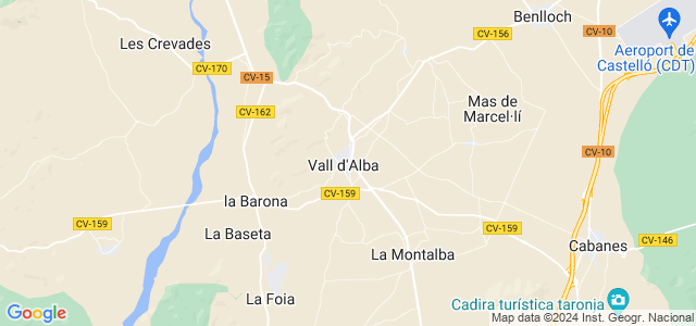 Mapa de Vall dAlba