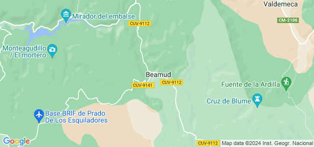 Mapa de Beamud