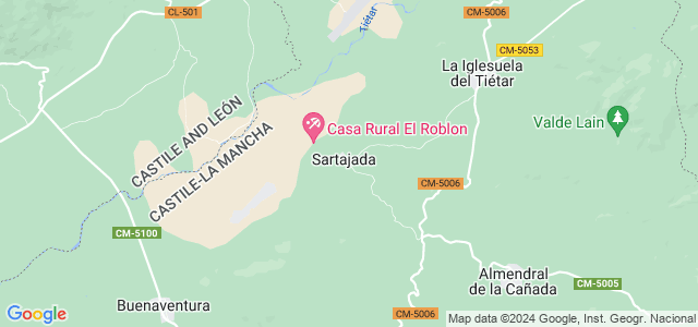 Mapa de Sartajada