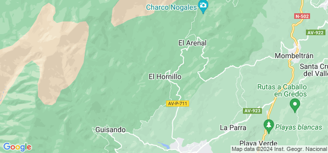 Mapa de Hornillo