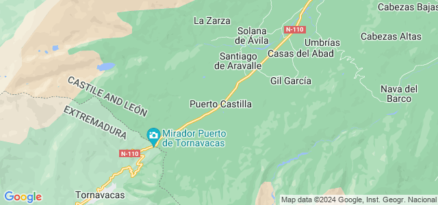 Mapa de Puerto Castilla