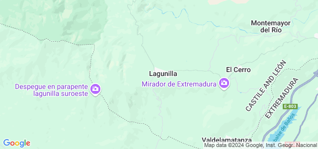 Mapa de Lagunilla