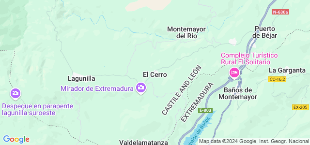 Mapa de Cerro