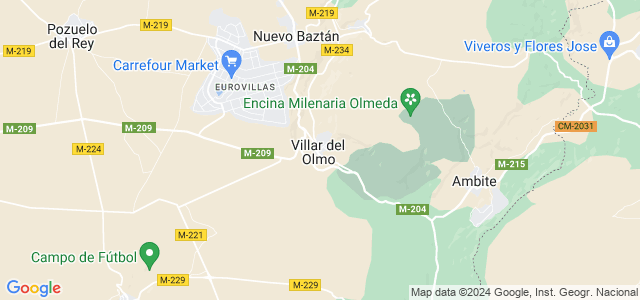 Mapa de Villar del Olmo
