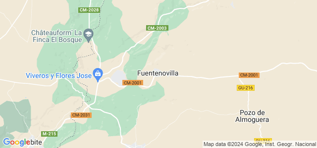 Mapa de Fuentenovilla